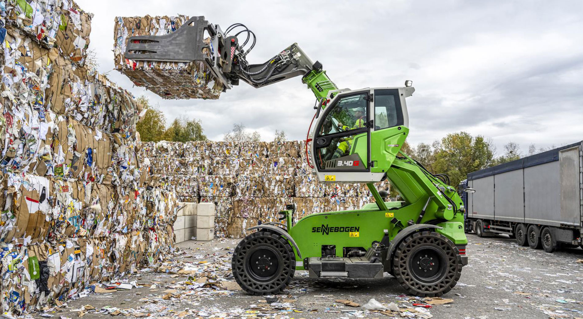 Sennebogen 340G telehandler stora