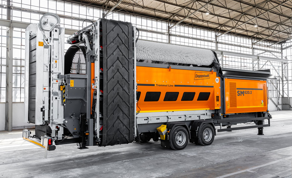 Sennebogen 340G telehandler vs weelloader