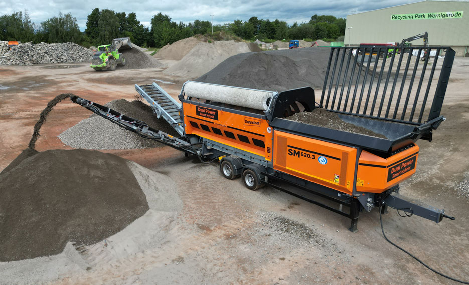 Sennebogen 340G telehandler sopor